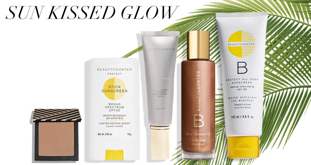 sunkissed glow products beautycounter